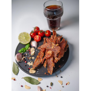  Suszone mięso "Jerky z wieprzowiny wędzony łagodny" 500 g